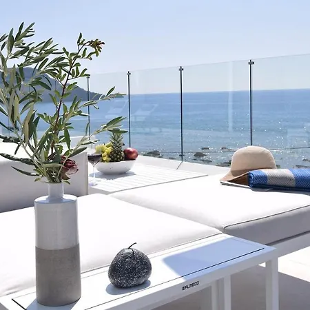 Nostos Beachfront Sea View Privet Pool Vilă *