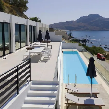 Vilă Nostos Beachfront Sea View Privet Pool Plakias